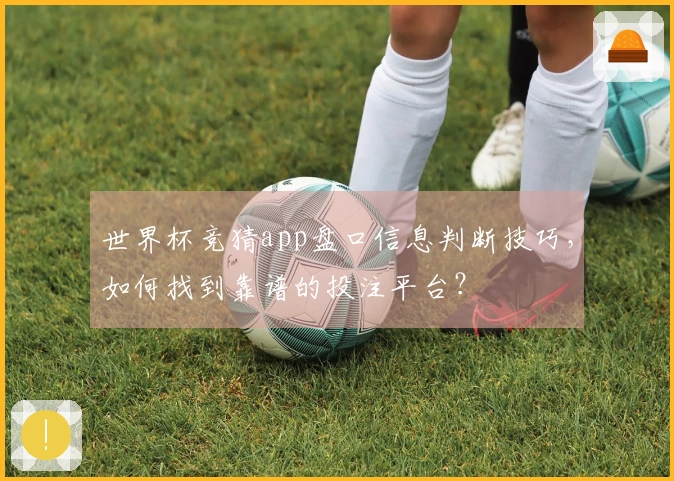 世界杯竞猜app盘口信息判断技巧，如何找到靠谱的投注平台？